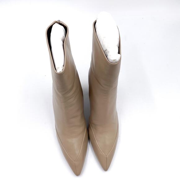 Emme‎ Parsons Majic Boot Orzo Calf Cream Leather Pointed Toe lock Heel Sz 36 / 6 - Picture 3 of 10